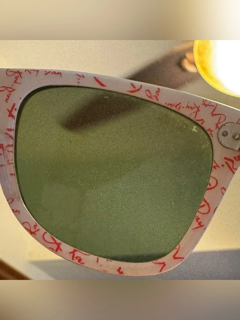 Limited Edition Rayban Wayfarer Sunglasses Logo Hardshell Case RB 2140 1017